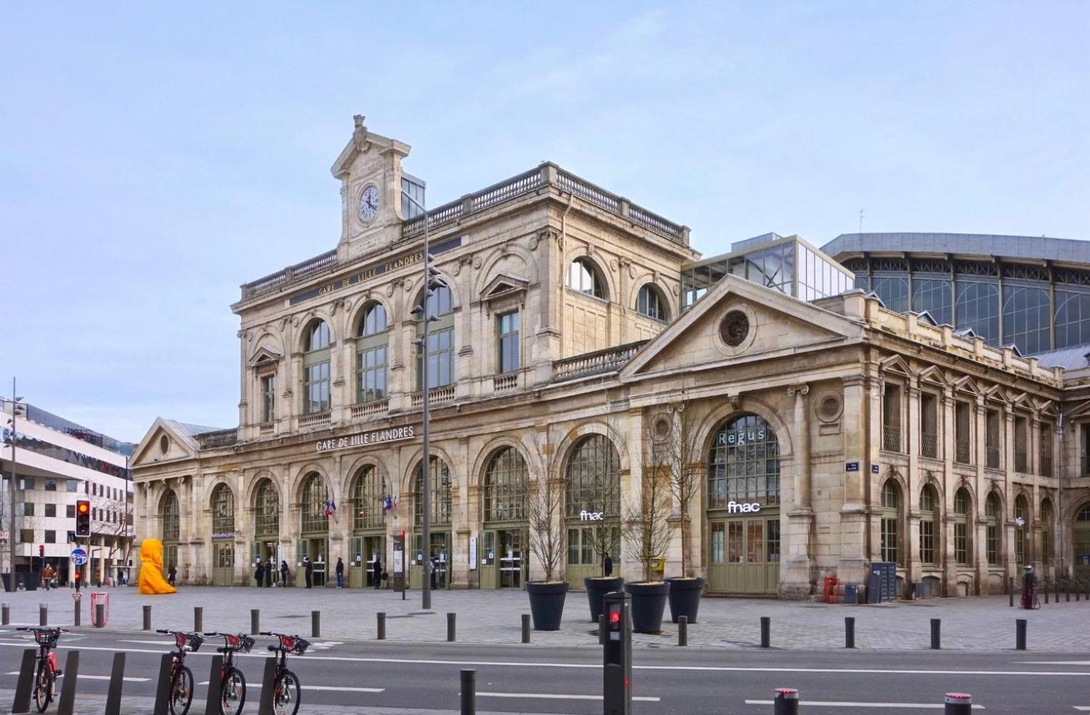 Lille Gares Studio Avec Parking Securise Exterior foto